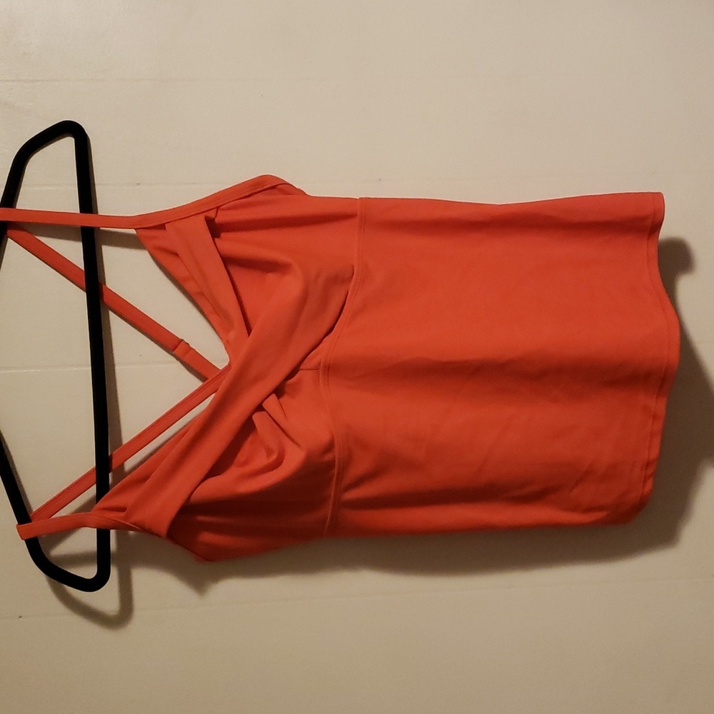 Athleta Red Swimsuit Top